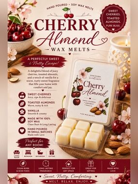 🍒✨ Cherry Almond Wax Melts ✨🍒